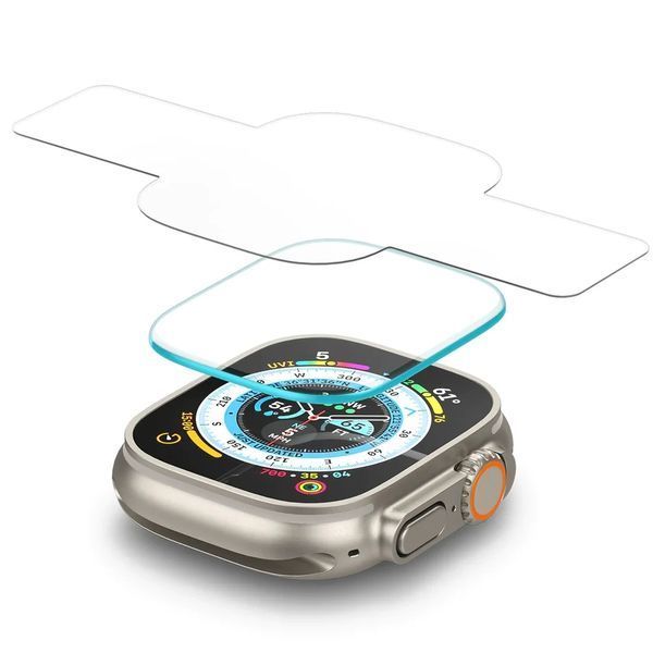 Защитное стекло Caseology Tempered Glass Screen Protector (2 шт.) для Apple Watch Ultra 49mm 1796837999 фото