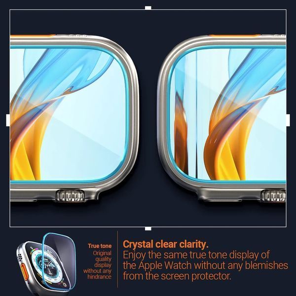 Защитное стекло Caseology Tempered Glass Screen Protector (2 шт.) для Apple Watch Ultra 49mm 1796837999 фото