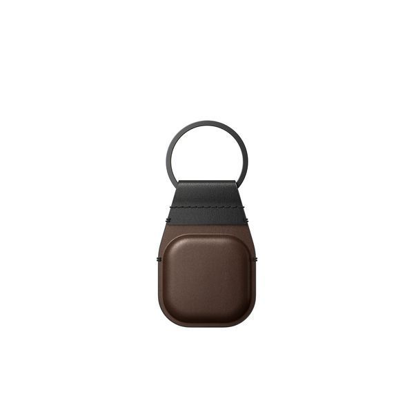 Брелок Nomad Leather Keychain Rustic Brown для Apple AirTag 2952807126 фото
