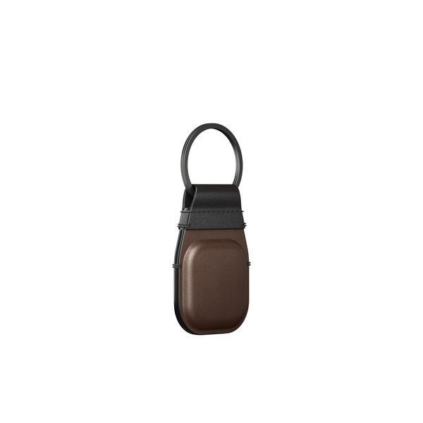 Брелок Nomad Leather Keychain Rustic Brown для Apple AirTag 2952807126 фото
