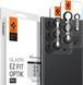 Захисне скло для камери Spigen GLAStR EZ Fit Optik Pro 2-Pack Black для Samsung Galaxy S24 Ultra AGL07425 2456882922 фото 1