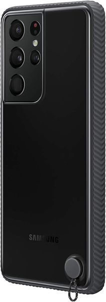 Чохол Samsung Clear Protective Cover Black для Galaxy S21 Ultra SM-G998