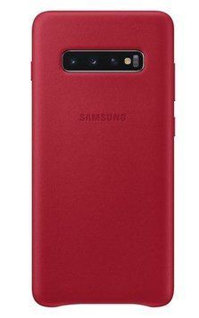 Чохол Samsung Leather Cover Red для Galaxy S10 Plus SM-G975 1377653705 фото