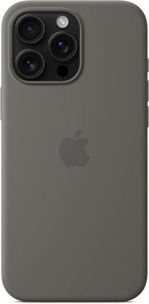 Оригинальный чехол Apple Silicone Case MagSafe Stone Gray для iPhone 16 Pro Max MYYV3 2949798829 фото