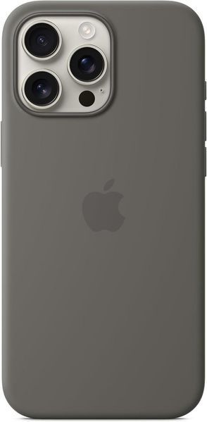 Оригинальный чехол Apple Silicone Case MagSafe Stone Gray для iPhone 16 Pro Max MYYV3 2949798829 фото