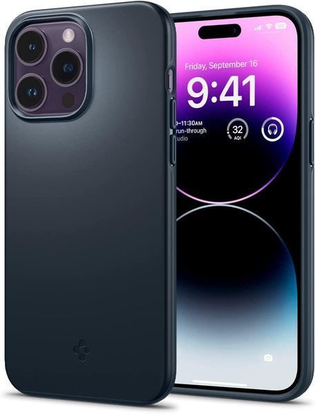 Чохол Spigen Thin Fit Abyss Green для iPhone 14 Pro Max ACS04771 1868125553 фото