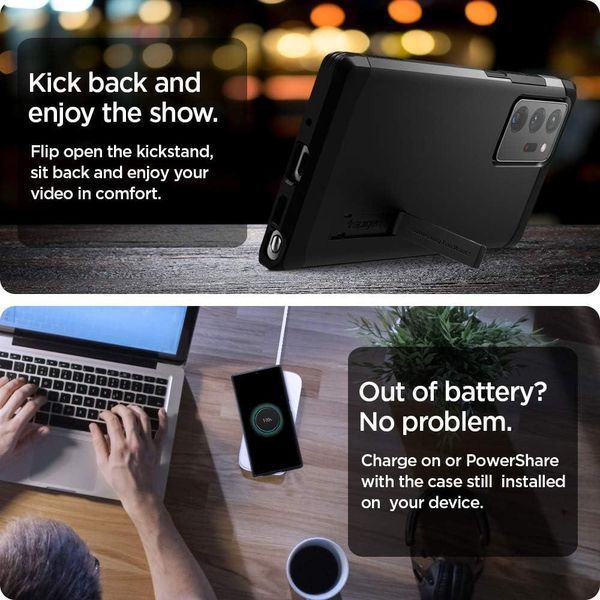 Чехол Spigen Tough Armor Black для Samsung Galaxy Note 20 Ultra SM-N985 ACS01396 2065224672 фото