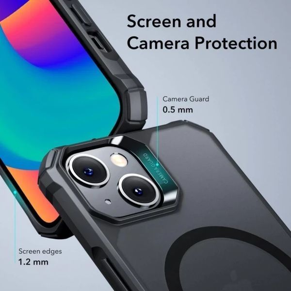 Чехол ESR Air Armor With HaloLock Frosted Black для iPhone 13 | iPhone 14