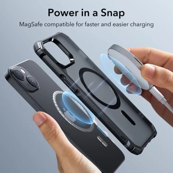 Чехол ESR Air Armor With HaloLock Frosted Black для iPhone 13 | iPhone 14