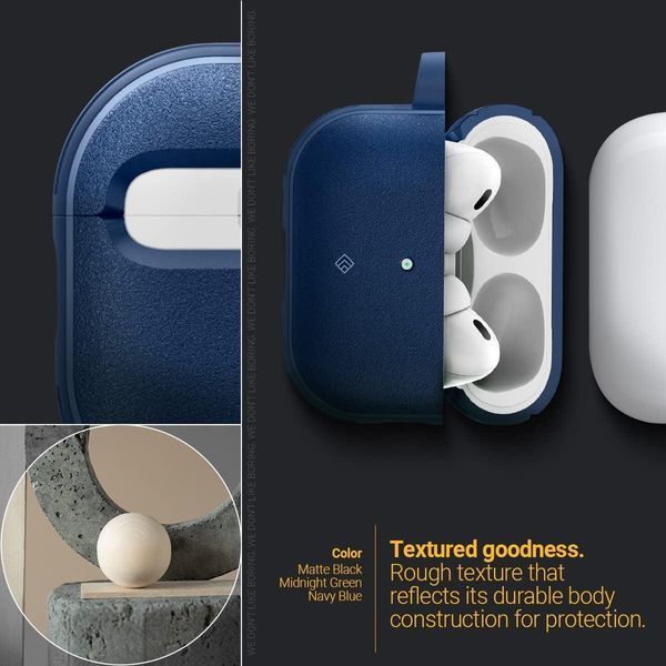 Чехол Caseology Vault Navy Blue для Apple AirPods Pro 2 1796842681 фото
