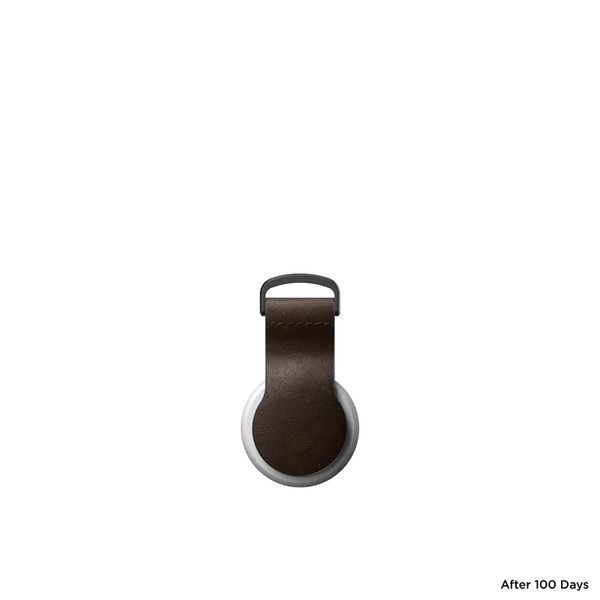 Тримач Nomad Leather Loop Rustic Brown для Apple AirTag 2952825951 фото
