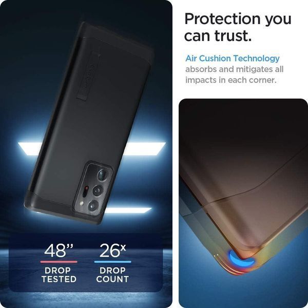 Чехол Spigen Tough Armor Black для Samsung Galaxy Note 20 Ultra SM-N985 ACS01396 2065224672 фото