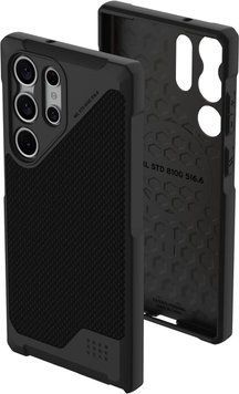 Чохол UAG Metropolis LT Pro Kevlar MagSafe Black для Samsung Galaxy S23 Ultra SM-S918 2048748021 фото