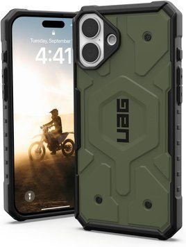 Чохол UAG Pathfinder MagSafe Olive Drab для iPhone 16 3110813455 фото