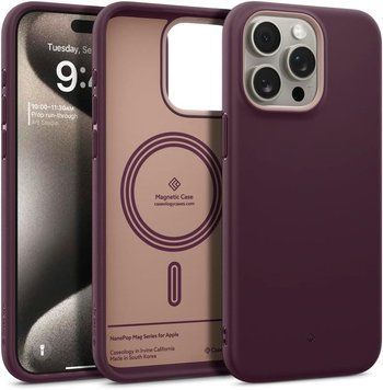Чохол Caseology Nano Pop Mag Burgundy Bean для iPhone 15 Pro Max ACS06621 2026349305 фото