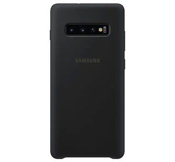 Чохол Samsung Silicone Cover Black для Galaxy S10 Plus SM-G975 1397138153 фото