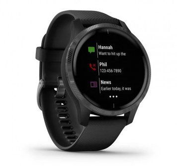 Смарт-годинник Garmin Venu Black Slate (010-02173-13) 1686216298 фото