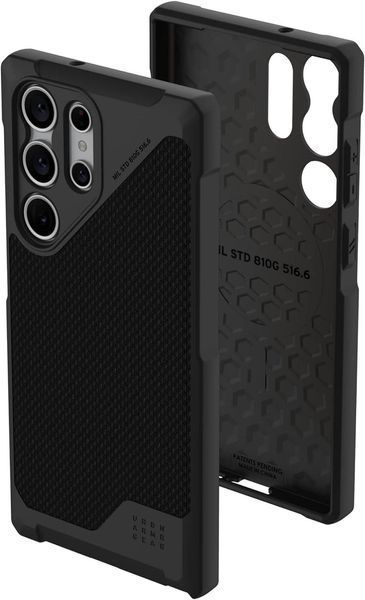Чехол UAG Metropolis LT Pro Kevlar MagSafe Black для Samsung Galaxy S23 Ultra SM-S918