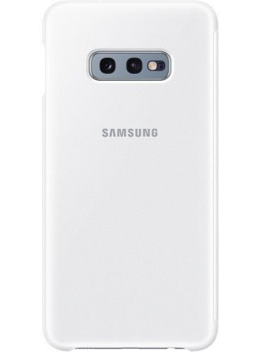 Оригинальный Чехол Clear View Cover White для Samsung Galaxy S10e SM-G970 (открыта коробка)
