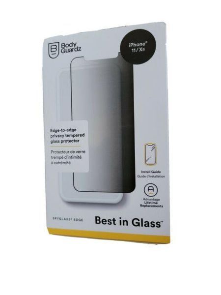 Захисне скло антишпигун BodyGuardz Spyglass Edge для iPhone 11 | Xr c шаблоном для поклейки 1429137057 фото