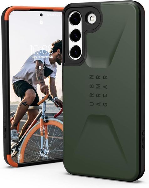 Чохол UAG Civilian Series Olive Drab для Samsung Galaxy S22 SM-S901 2357625123 фото