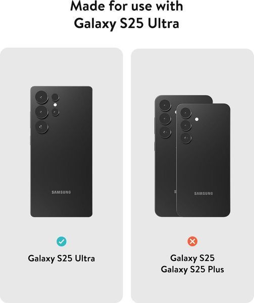 Захисне скло Mous Screen Protector Glass 2 Pack для Samsung Galaxy S25 Ultra 2854768209 фото