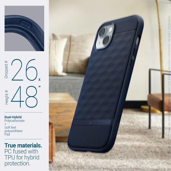 Чохол Caseology Parallax Mag Midnight Blue для iPhone 15 ACS06819 2000754824 фото