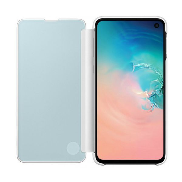 Оригинальный Чехол Clear View Cover White для Samsung Galaxy S10e SM-G970 (открыта коробка)