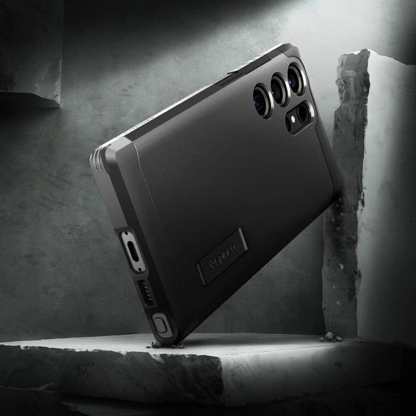 Чохол Spigen Tough Armor Black для Samsung Galaxy S23 Ultra SM-S918 ACS05623 1819617709 фото