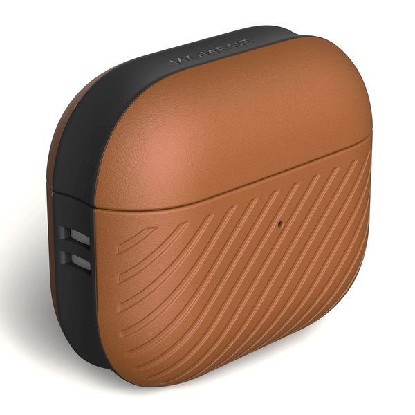 Чехол Moment Leather Cognac для AirPods 3