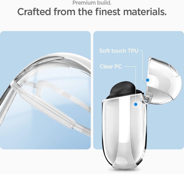 Чохол Spigen Ultra Hybrid Jet White для Google Pixel Buds Pro 2074315324 фото