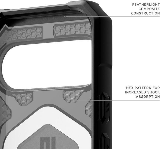 Чохол UAG Pathfinder Clear Ash/Black для Google Pixel 10 Pro Xl 2797465407 фото