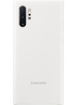Чохол Samsung Silicone Cover White для Galaxy Note 10 Plus SM-N975 1538470822 фото