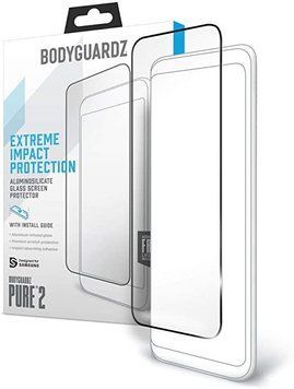 Защитное стекло BodyGuardz Pure 2 для Samsung Galaxy S10e с шаблоном для поклейки 1421480634 фото