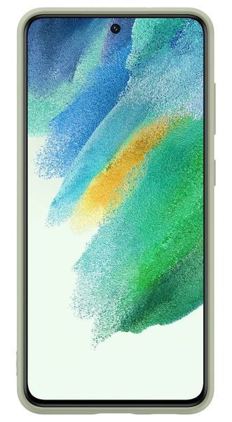 Чохол Samsung Silicone Cover Olive Green для Galaxy S21 FE SM-G990 1829326470 фото