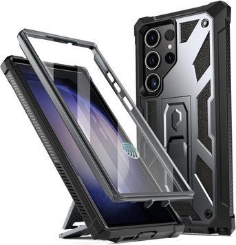 Захисний чохол 360&deg; Poetic Revolution Series Gun Metal для Samsung Galaxy S23 Ultra SM-S918 3001792468 фото