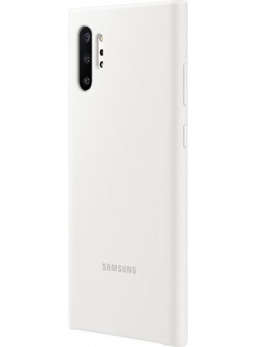 Чохол Samsung Silicone Cover White для Galaxy Note 10 Plus SM-N975 1538470822 фото