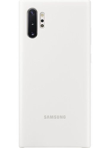Чохол Samsung Silicone Cover White для Galaxy Note 10 Plus SM-N975 1538470822 фото