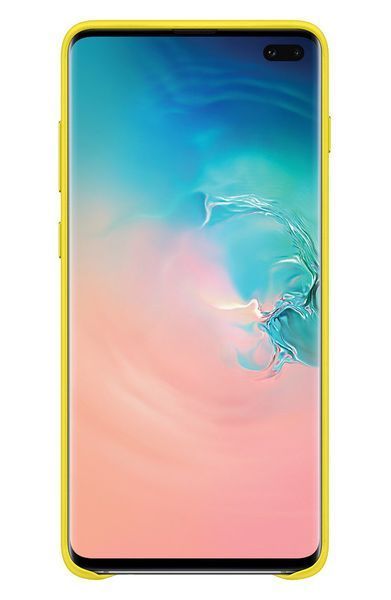 Оригинальный кожаный Чехол Samsung Leather Cover Yellow для Samsung Galaxy S10 Plus SM-G975 1315668384 фото