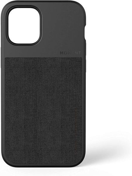 Чехол Moment M-Series MagSafe Black Canvas для iPhone 12 Mini 2491190920 фото