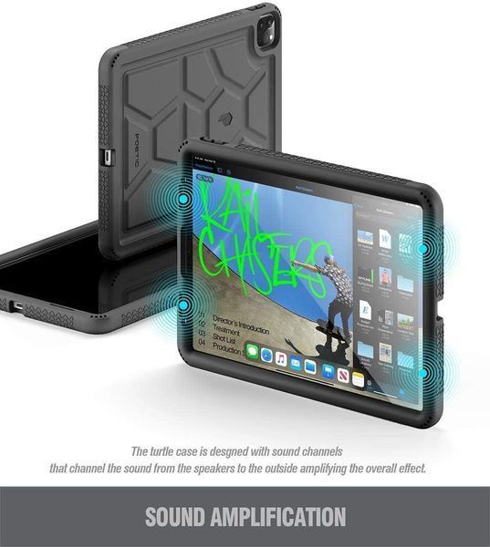 Чехол Poetic TurtleSkin Series для iPad Pro 11" 2022 | 2021 | 2020 | 2018 | iPad Air 5 | 4 1937592943 фото
