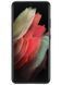 Оригинальный чехол Samsung Leather Back Cover Black для Galaxy S21 Ultra SM-G998, фото 3