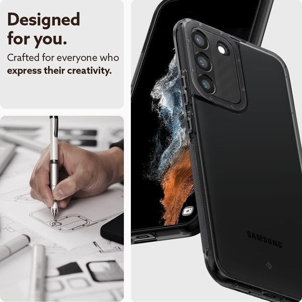Чохол Caseology Skyfall Royal Black для Samsung Galaxy S22 ACS04004