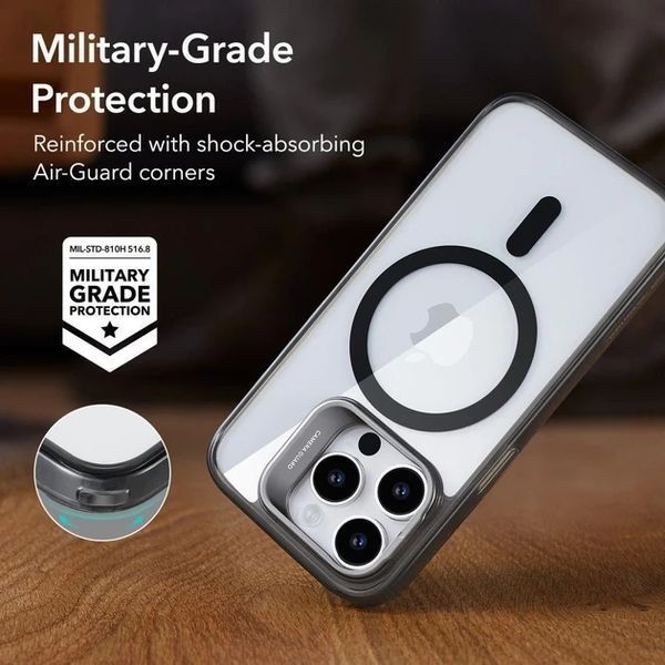 Чохол ESR Classic Kickstand With HaloLock Clear Black для iPhone 14 Pro Max 1956518996 фото