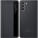Чохол Samsung Clear View Cover Black для Galaxy S21 Plus SM-G996, фото 4