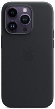 Чохол Apple Leather Case with MagSafe Midnight для iPhone 14 Pro 2149421112 фото
