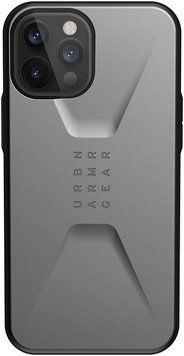 Чохол UAG Civilian Series Silver для iPhone 12 Pro Max 1691163347 фото
