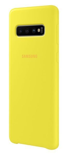 Чохол Samsung Silicone Cover Yellow для Galaxy S10 SM-G973 1377664561 фото