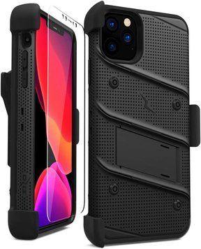 Захисний чохол Zizo Bolt Series Black з кліпсою для iPhone 11 Pro Max 1645906320 фото