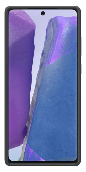 Чохол Samsung Silicone Cover Black для Galaxy Note 20 SM-N980 1807571859 фото